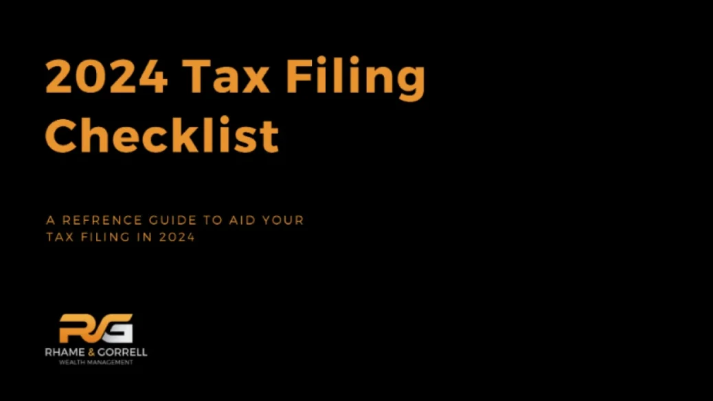 2021 TAX FILING CHECKLIST