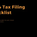 2021 TAX FILING CHECKLIST