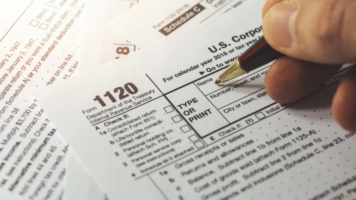 small business form 1120