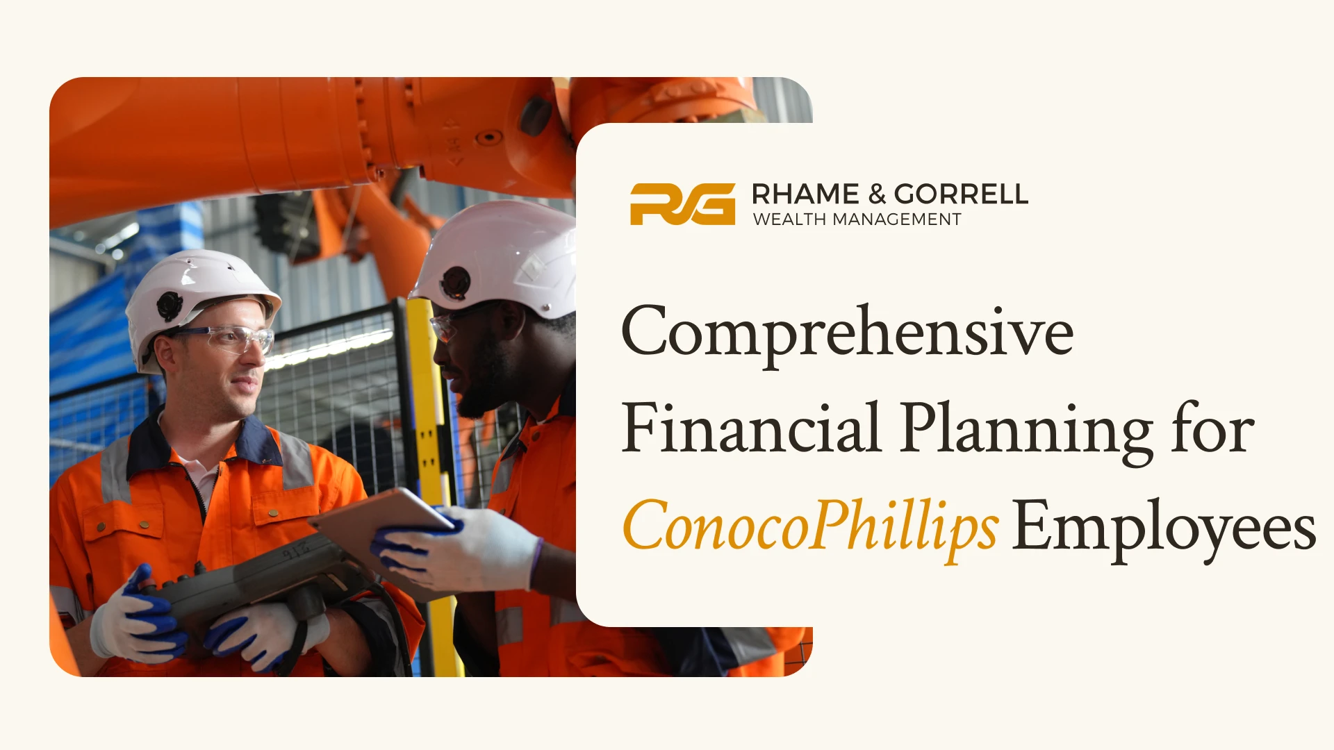 Kevin Rolens Conoco Financial Planning for ConocoPhillips Employees | RG Wealth