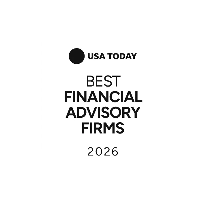 USA Today Best Financial Advisory Firms 2026 badge